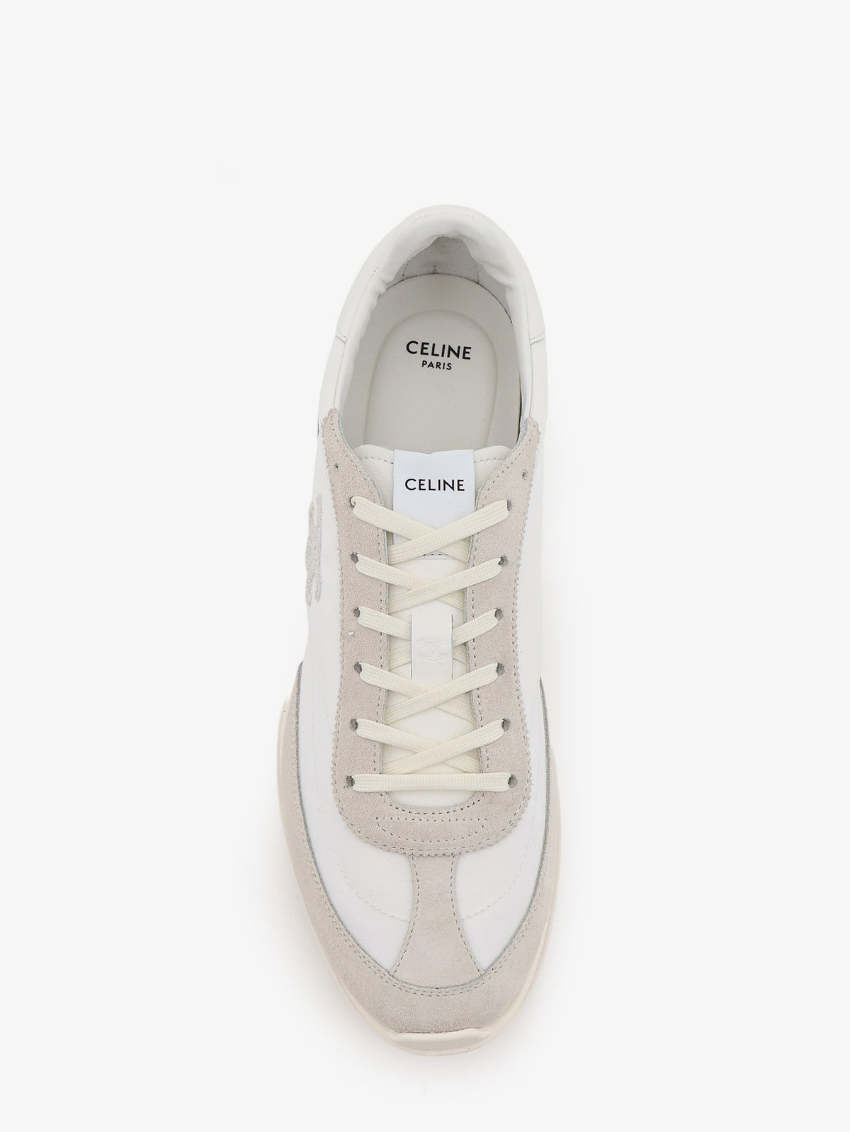 Nylon Racer sneakers with Triomphe logo on the side