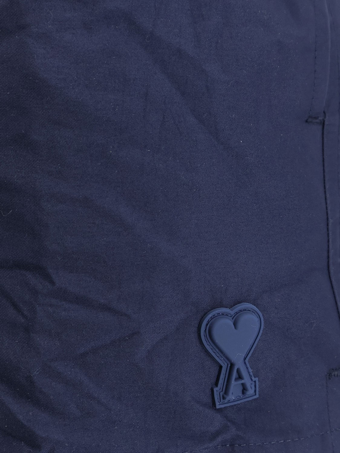 Nylon swimsuit with tone-on-tone logo