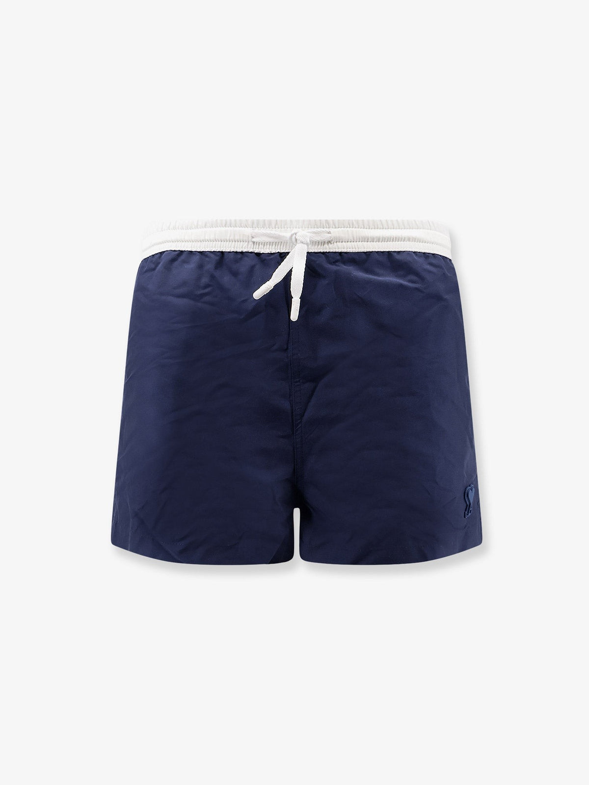 Nylon swimsuit with tone-on-tone logo