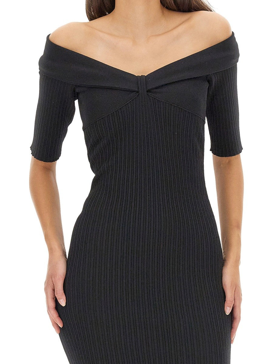 OFF-THE-SHOULDER DRESS
