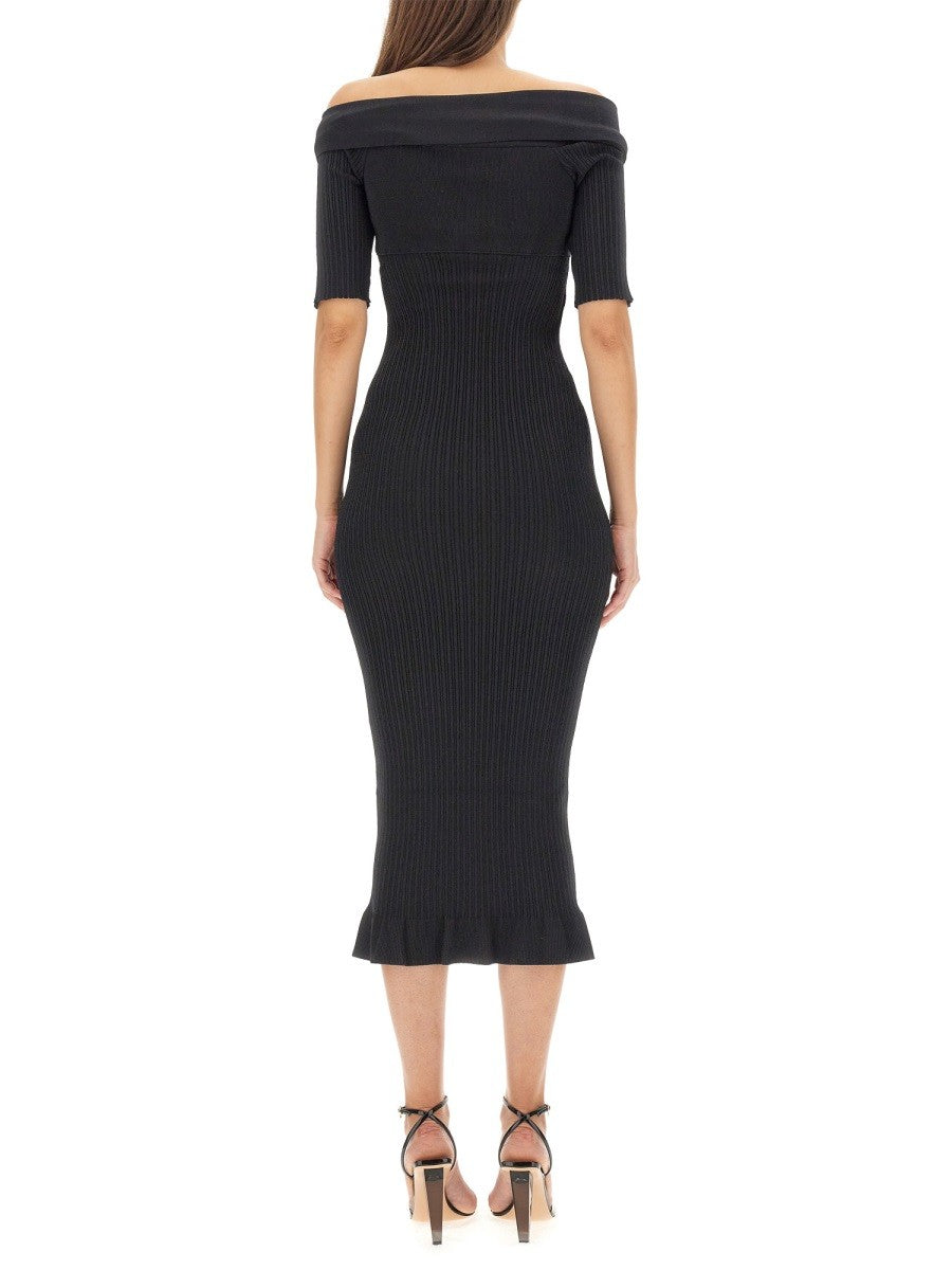 OFF-THE-SHOULDER DRESS