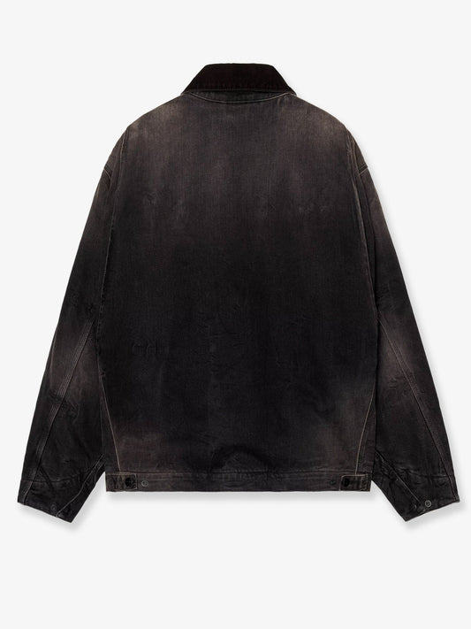 OG Detroit washed-out denim jacket