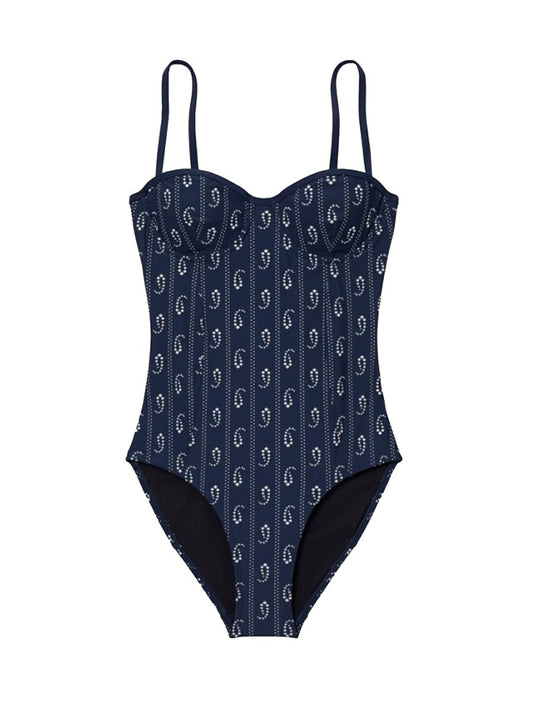 ONE PIECE SWIMSUIT WITH "PAISLEY" PRINT