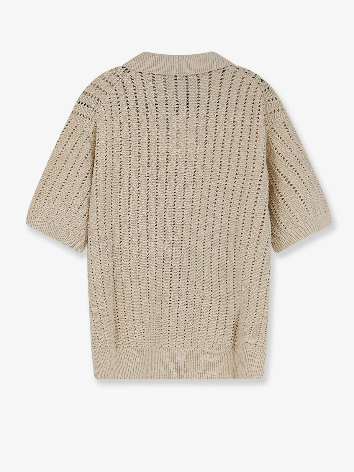 Openwork cotton cardigan