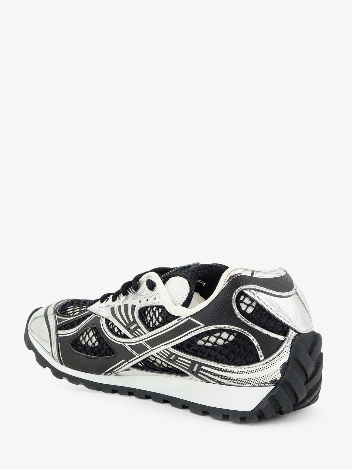 Orbit mesh sneakers with rubber inserts