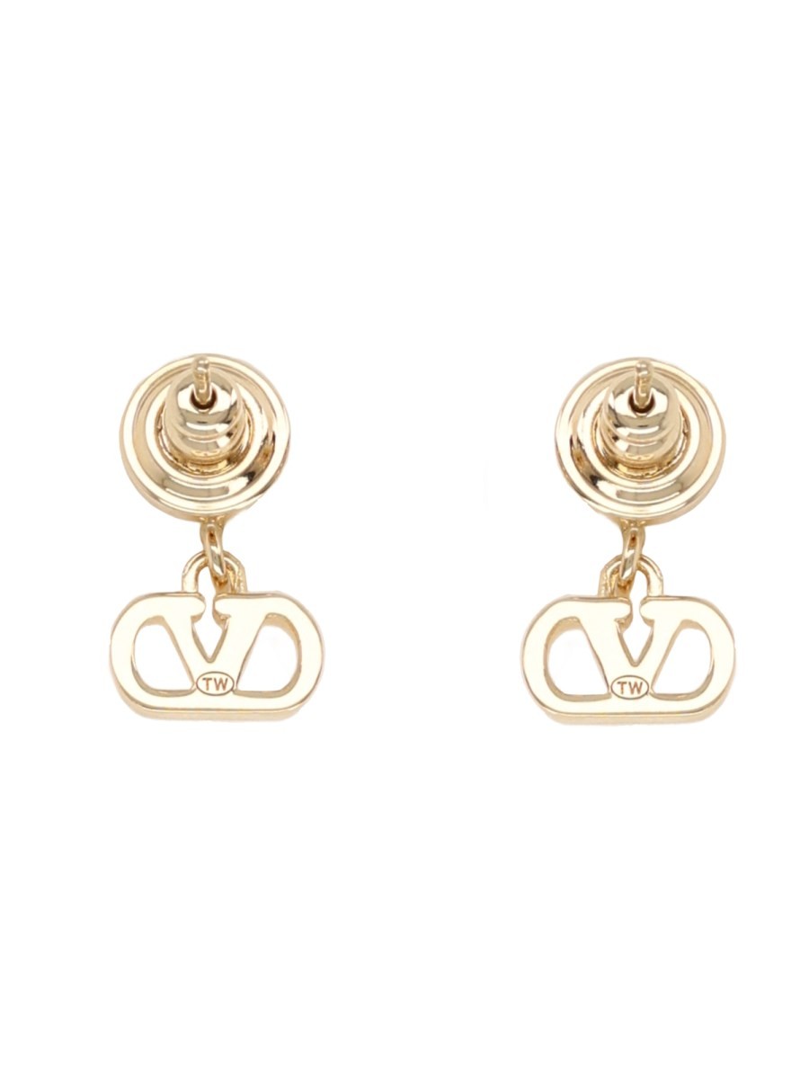 ORECCHINI "VLOGO SIGNATURE" CON PERLA