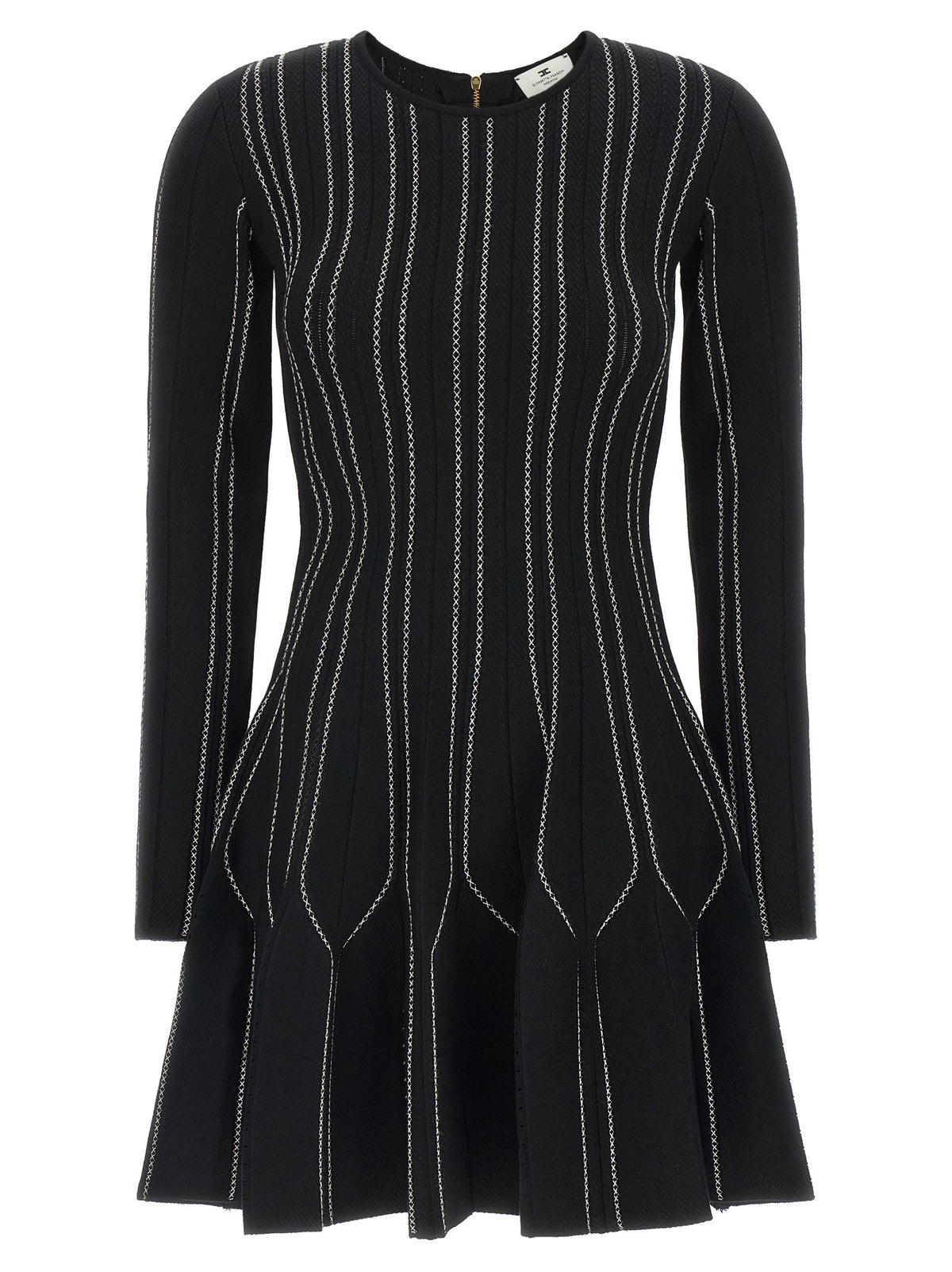 Origami knit dress