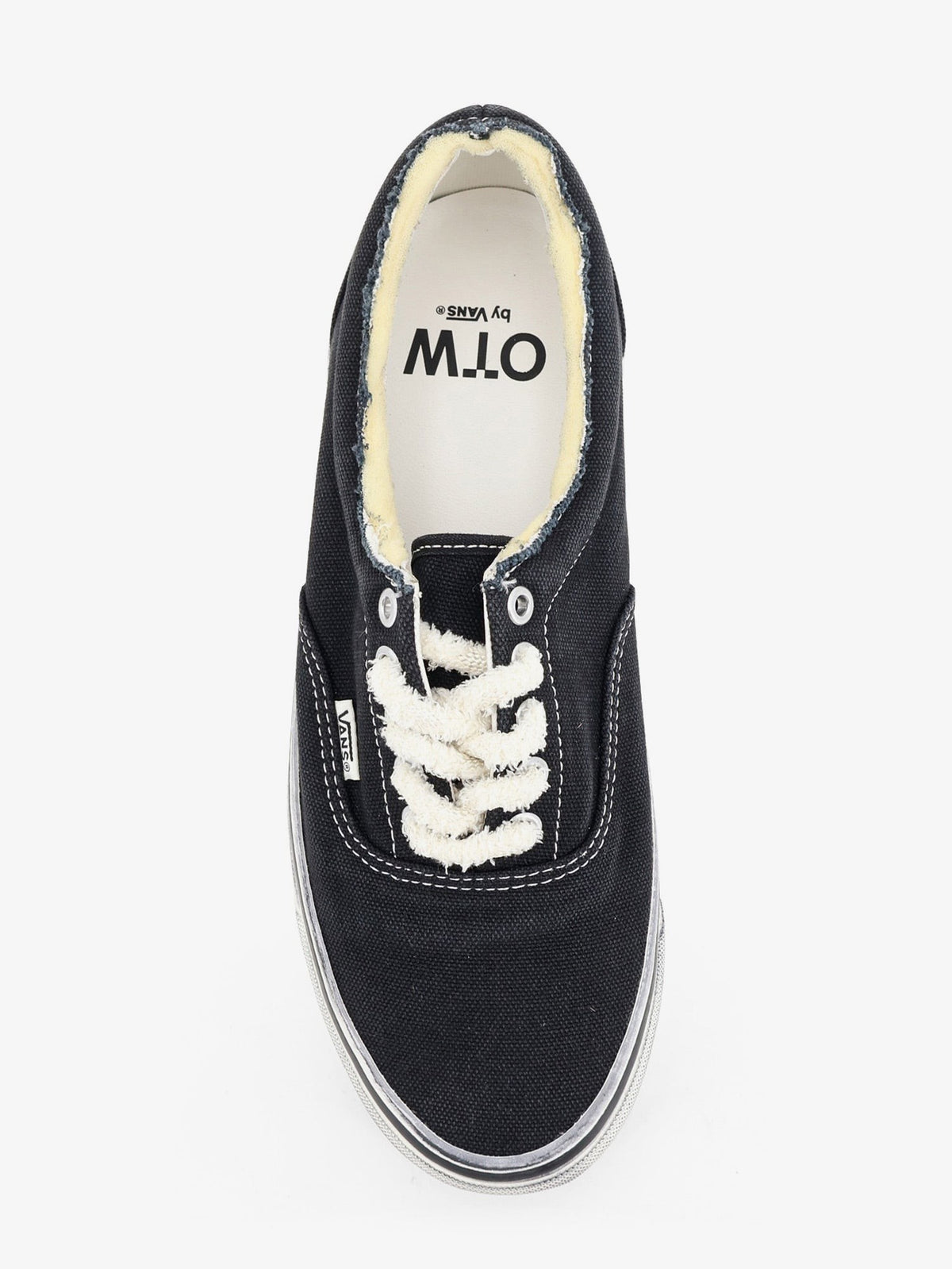 OTW Era 95 DST canvas sneakers with raw cut profile