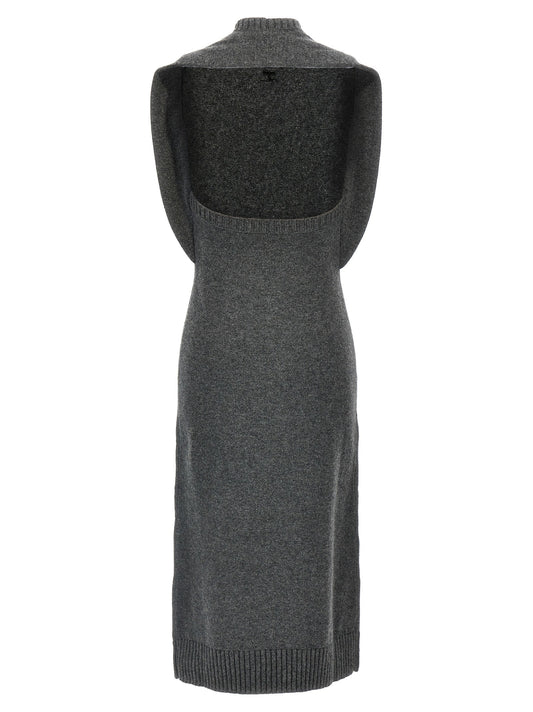 'Over The Shoulder Drapè' dress