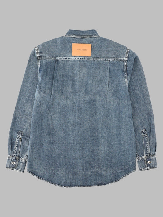 Overshirt In Denim Di Cotone