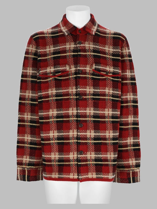 Overshirt "Plaid Work" In Cashmere