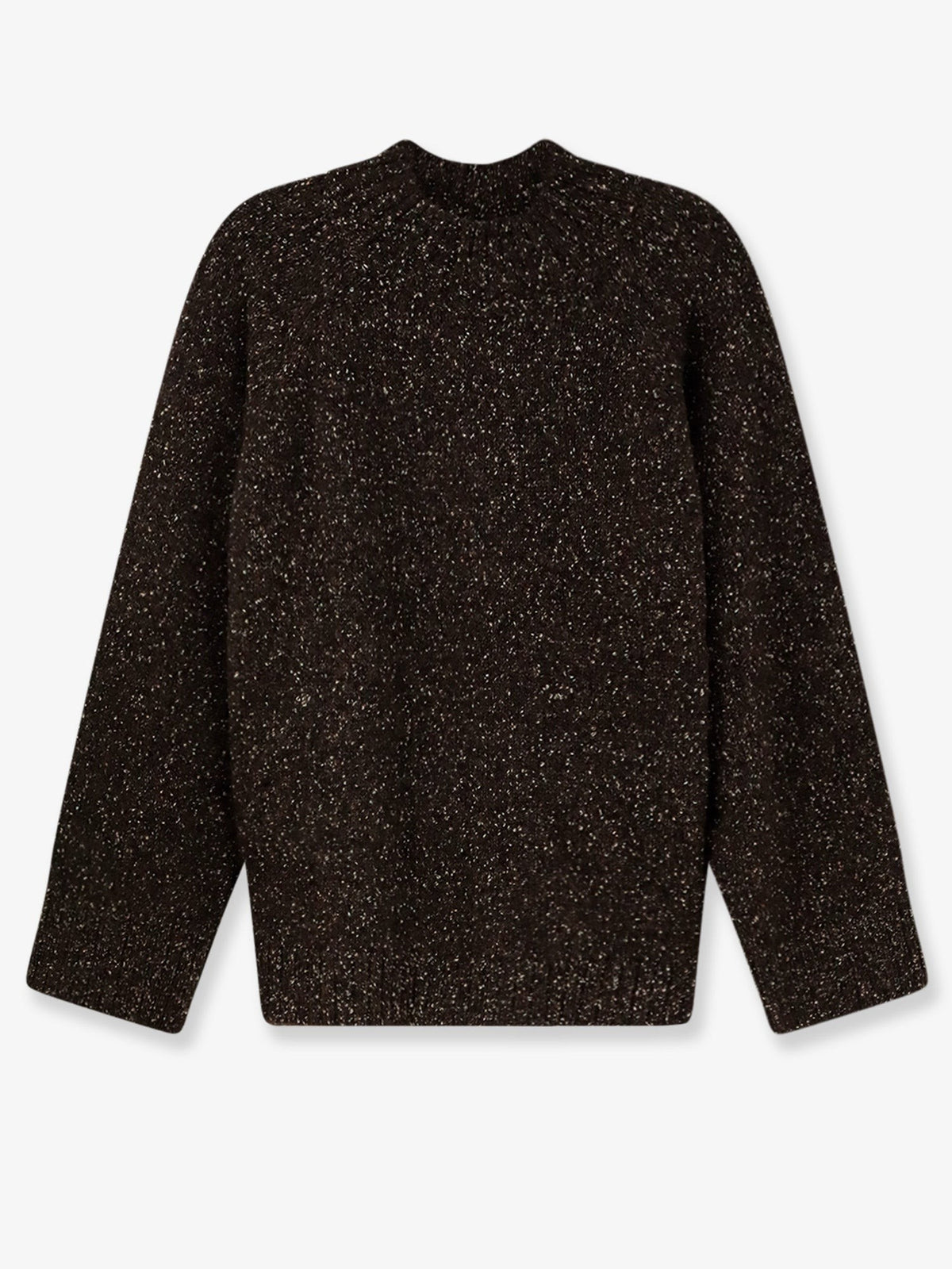 Oversize sweater in virgin wool blend