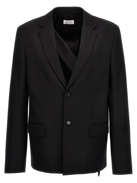 'OW Embroidery' blazer
