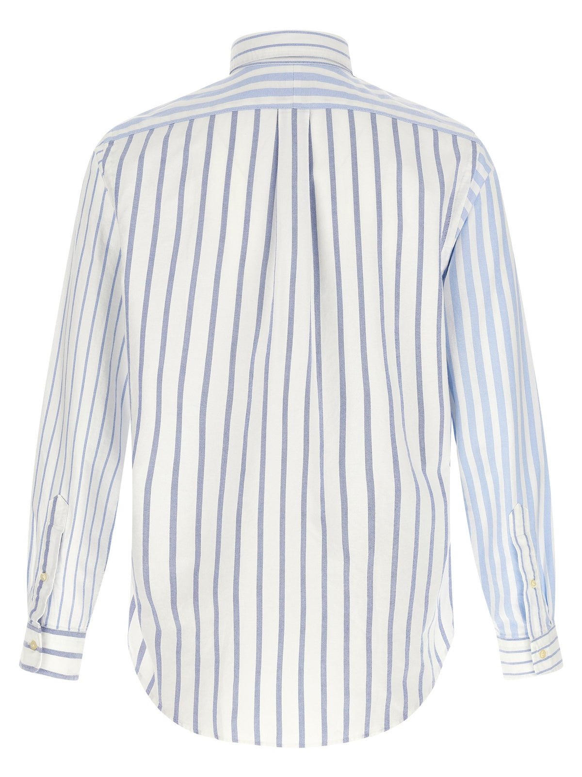 Oxford patchwork shirt