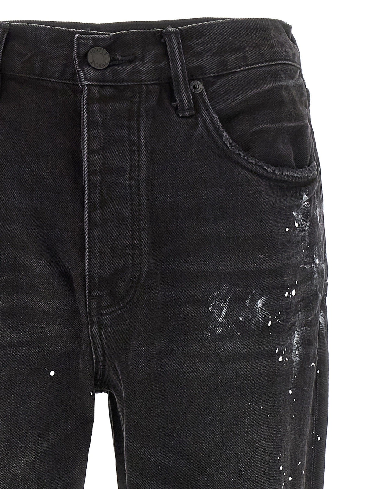 جينز "P011 Knee Slit Paint"