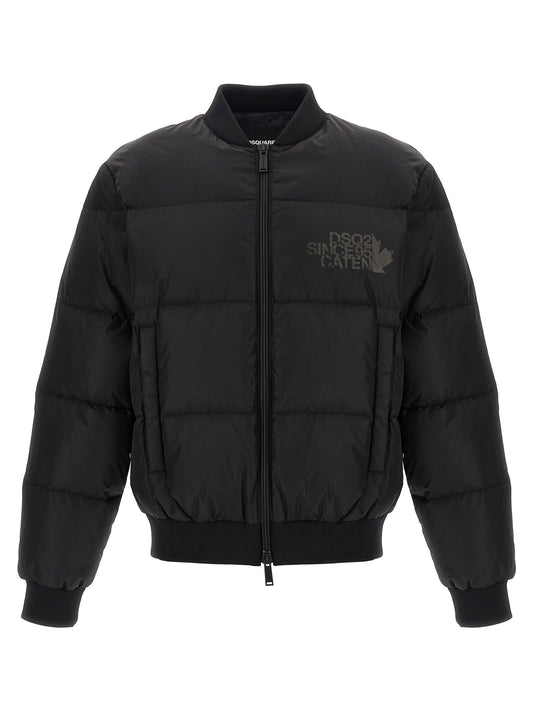 Padded bomber jacket
