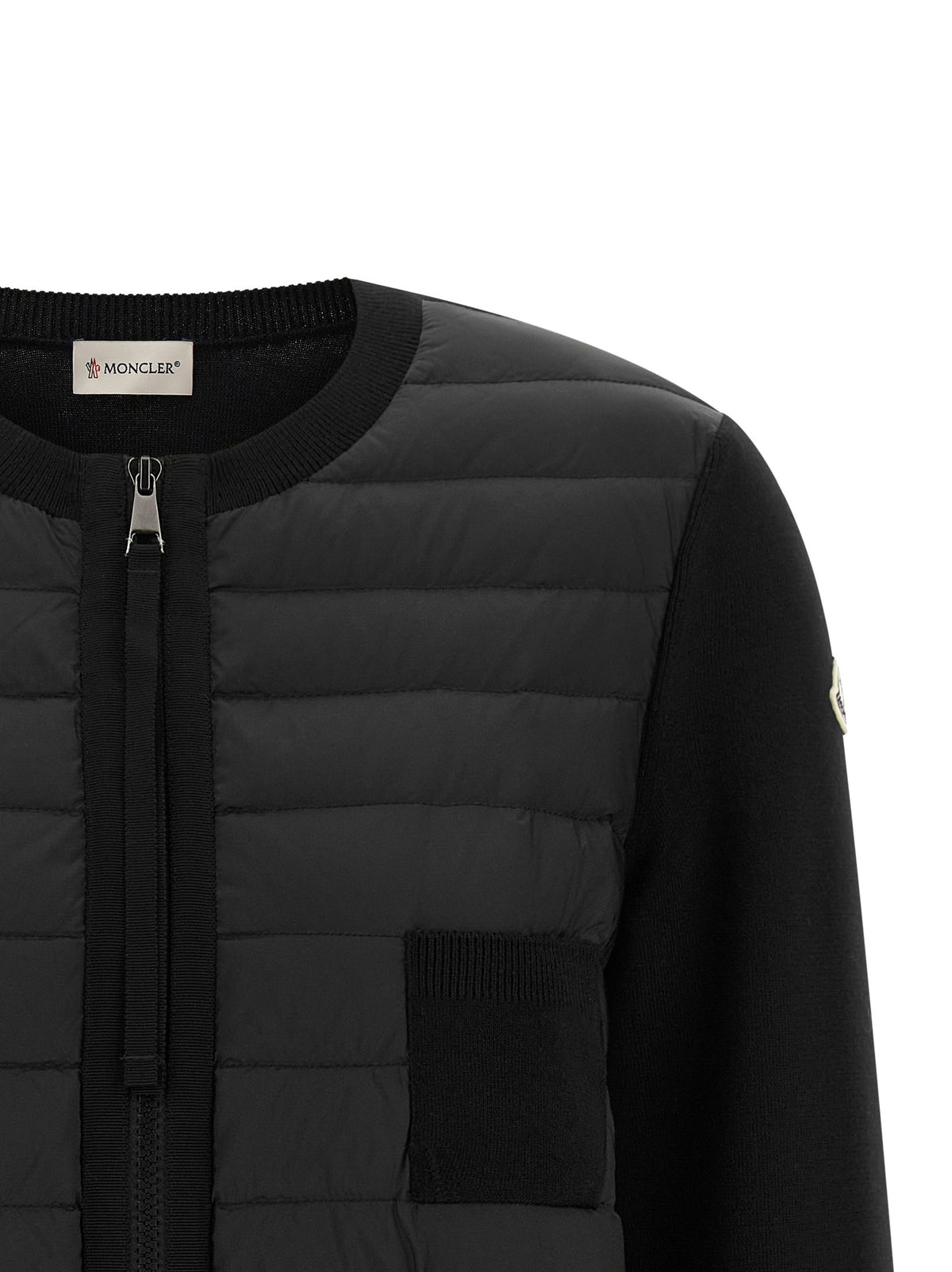 Padded cardigan