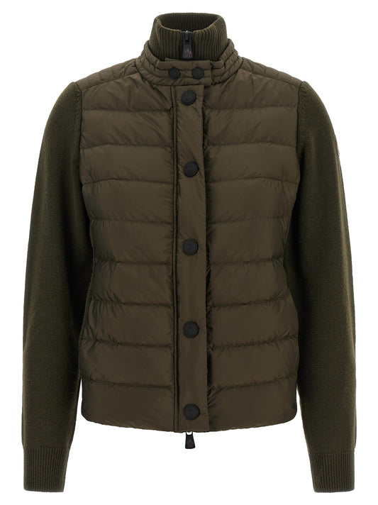Wool and nylon blend jacket