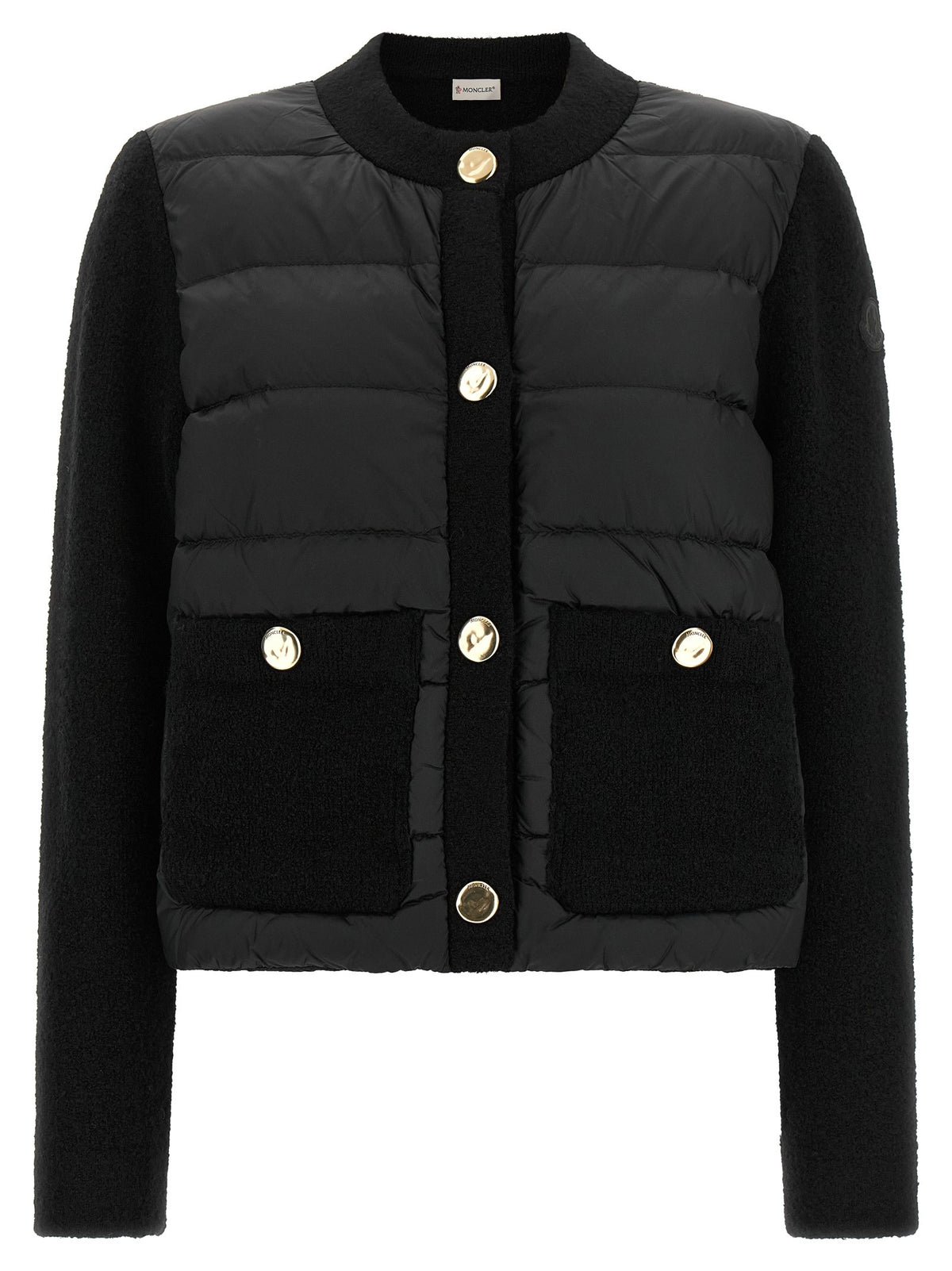 Padded cardigan