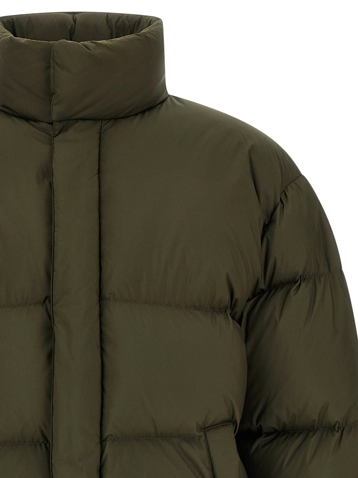 Padded down jacket