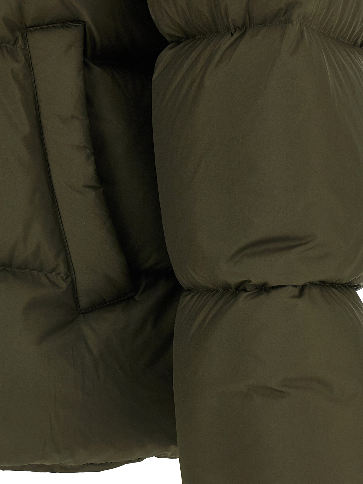 Padded down jacket