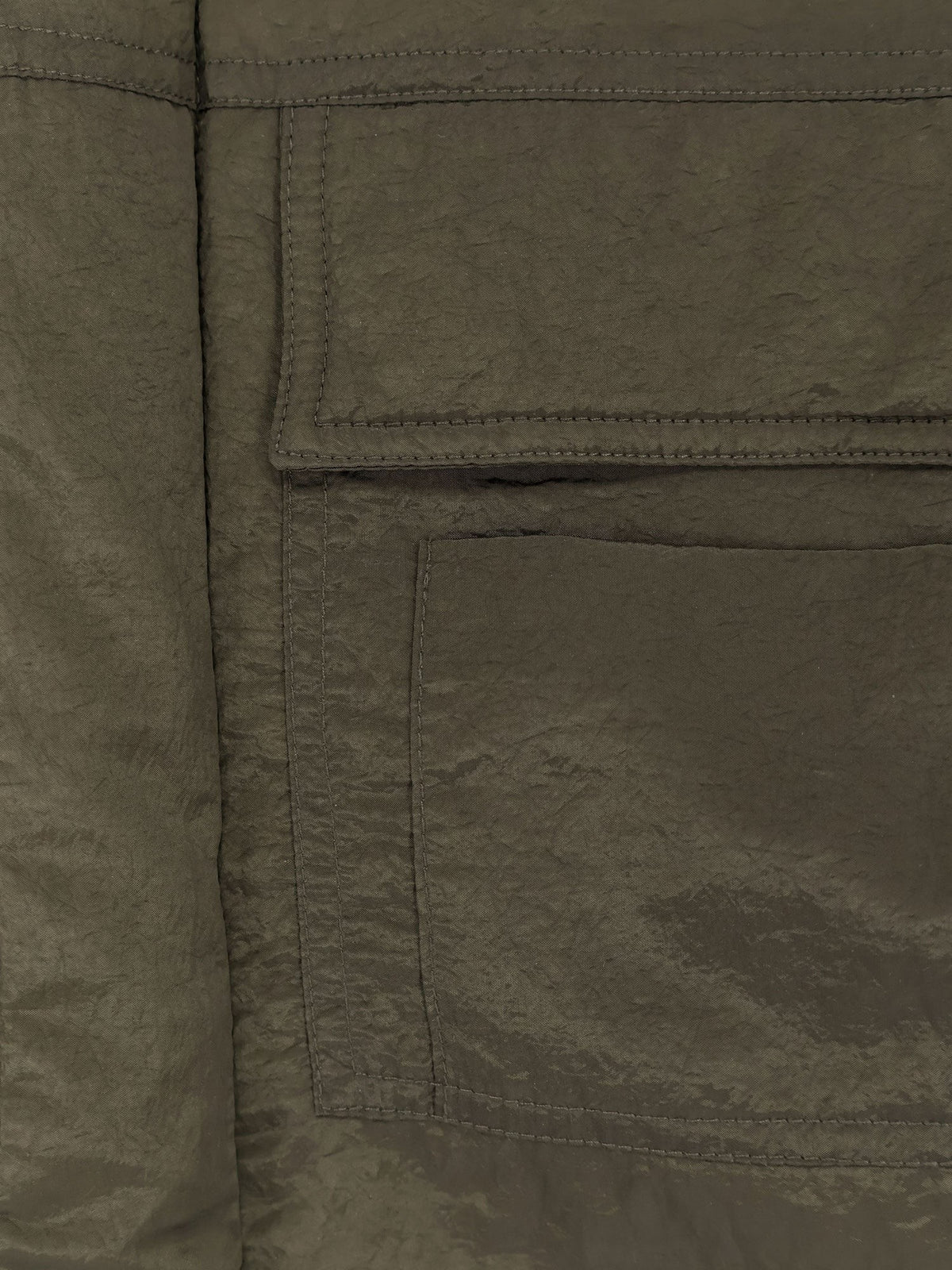 Padded Overshirt nylon jacket
