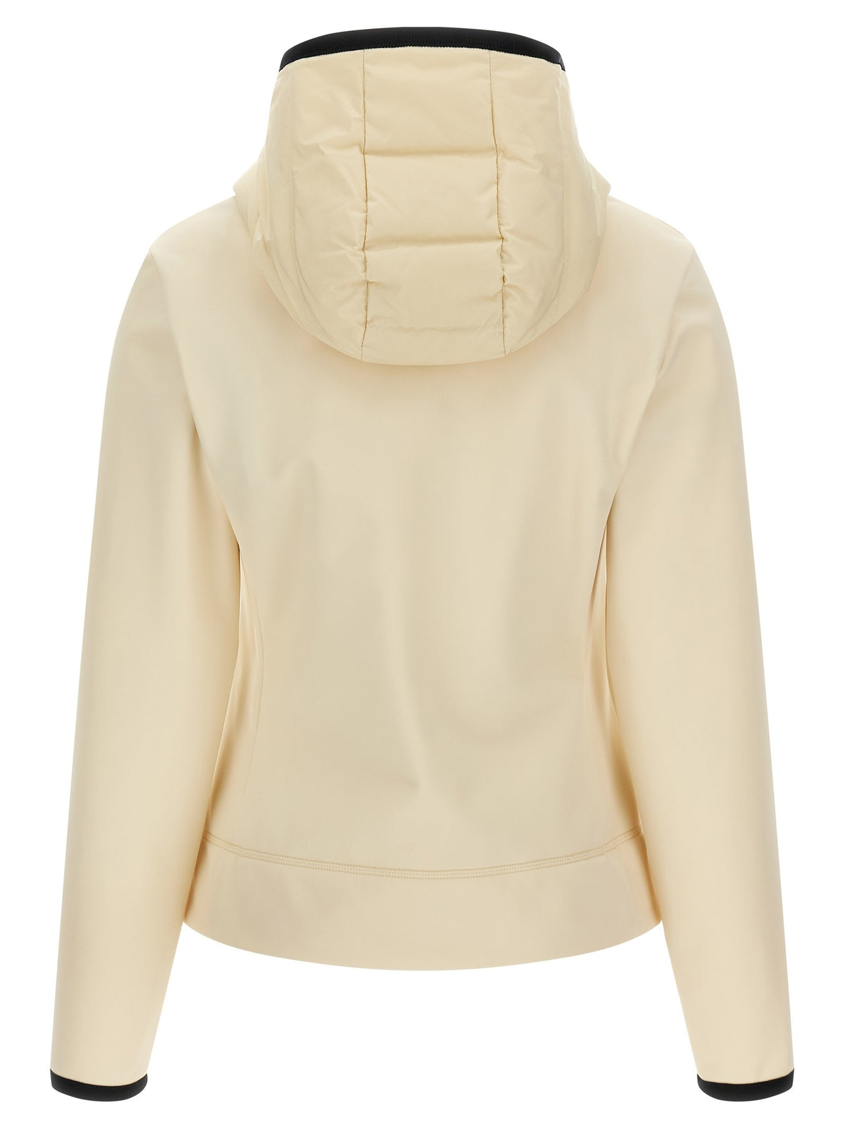 'Padded Zip-Up' cardigan