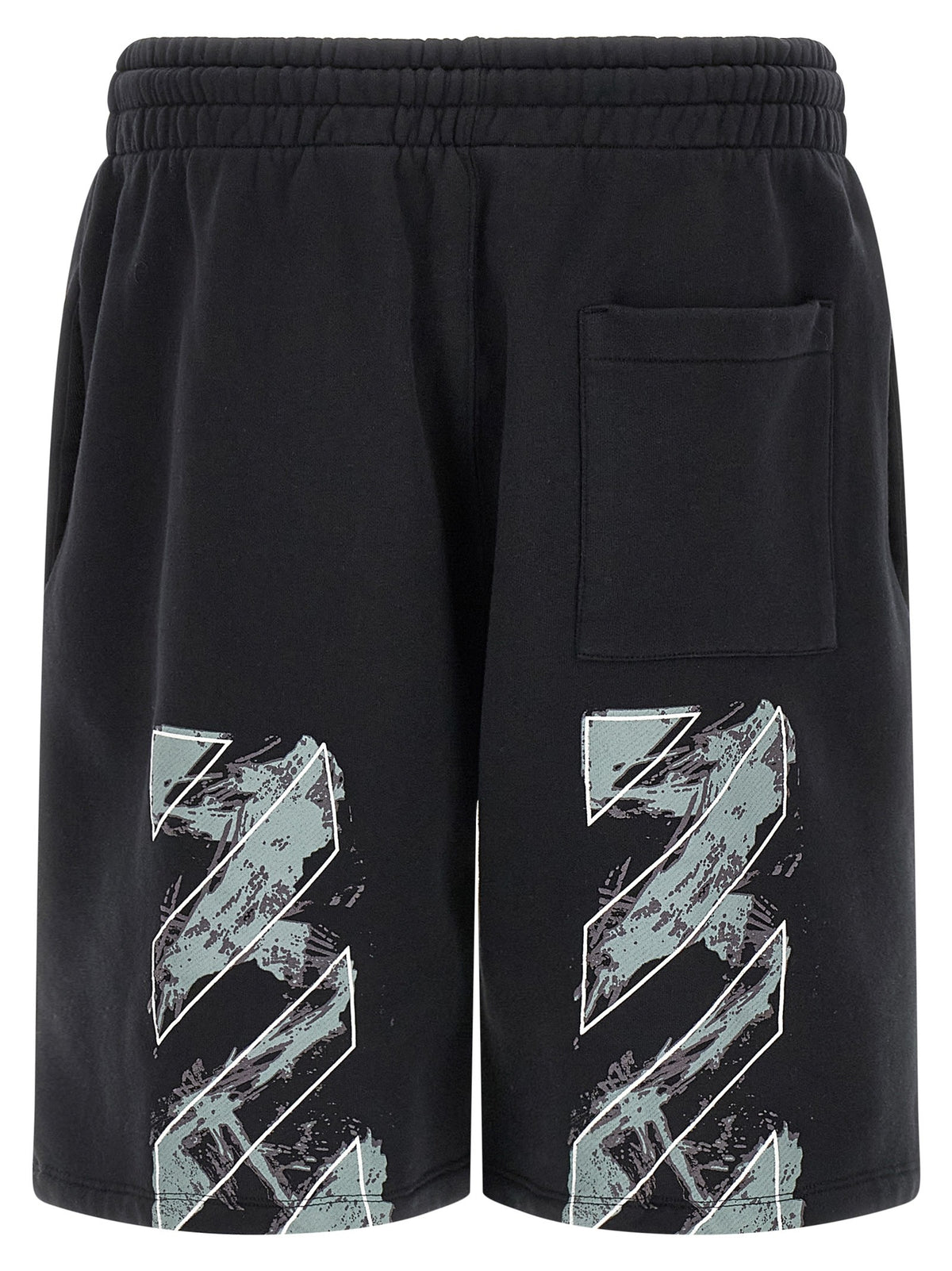 'Paint Diag Skate' bermuda shorts