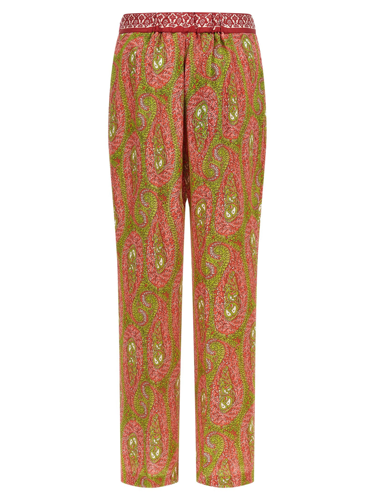 'Paisley foliage' pants