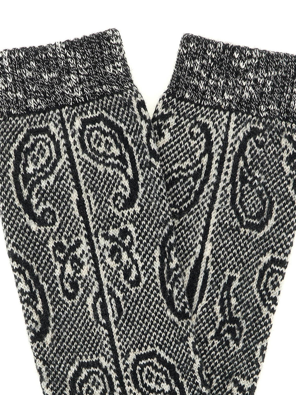 Paisley Jacquard Socks