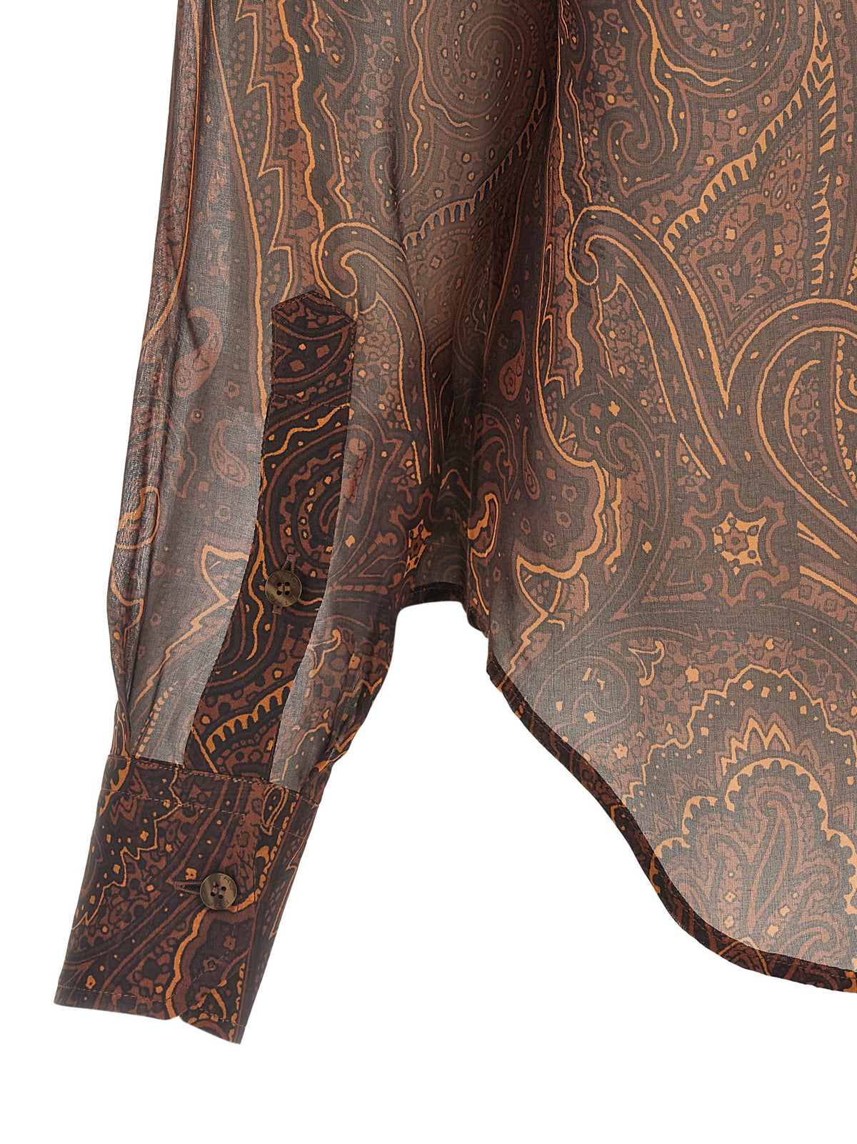 Paisley silk shirt