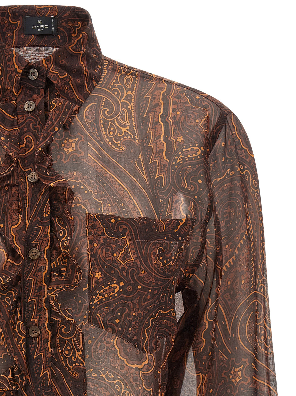 Paisley silk shirt