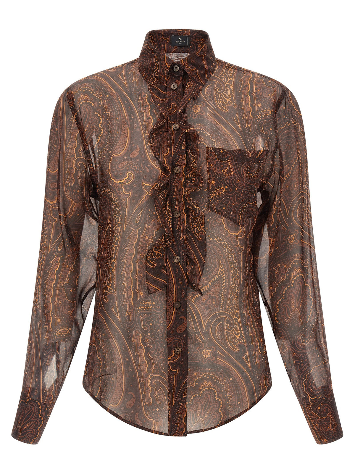 Paisley silk shirt