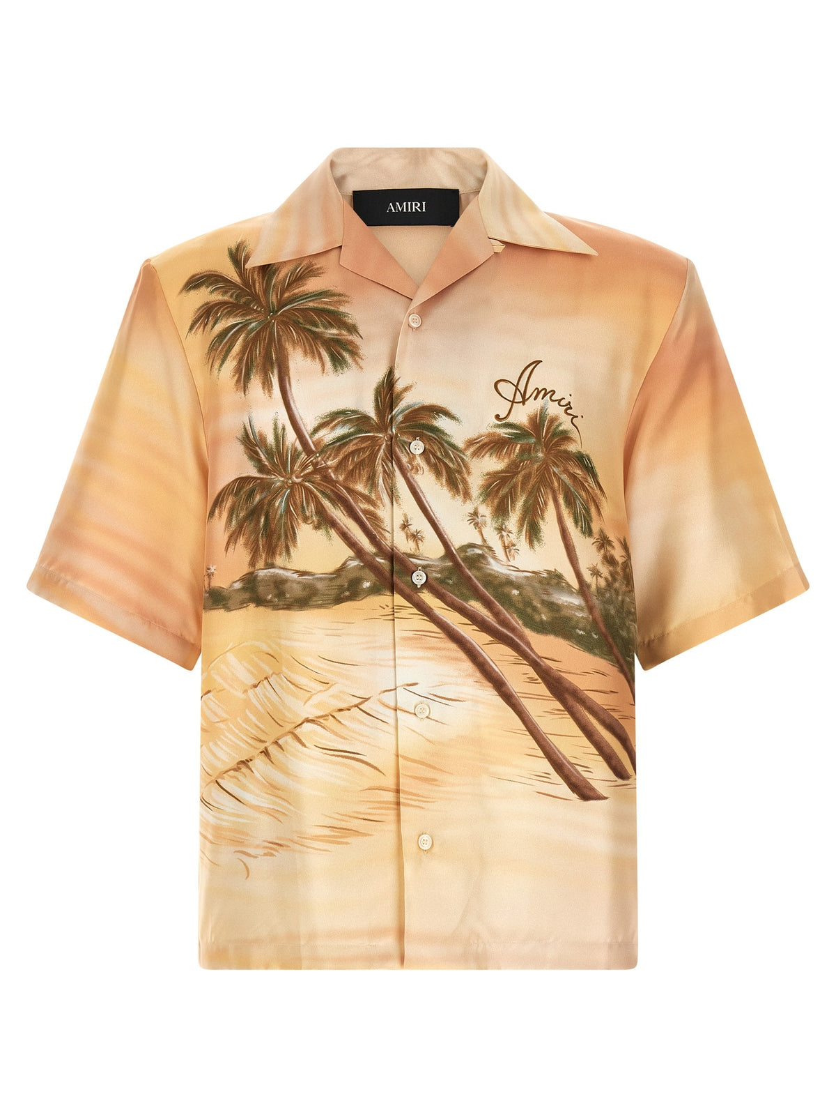 'Palms SE Camp' bowling shirt