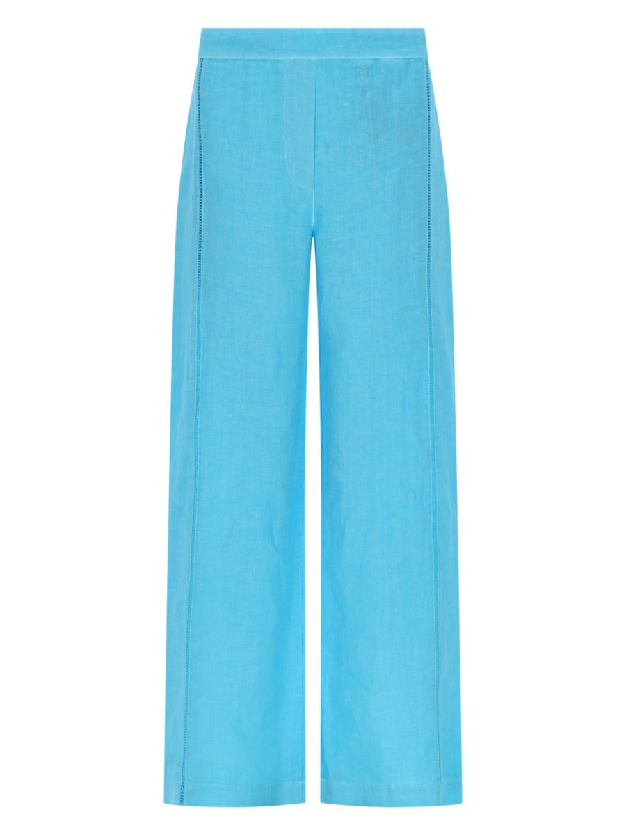 PANTALONE AMPIO IN LINO