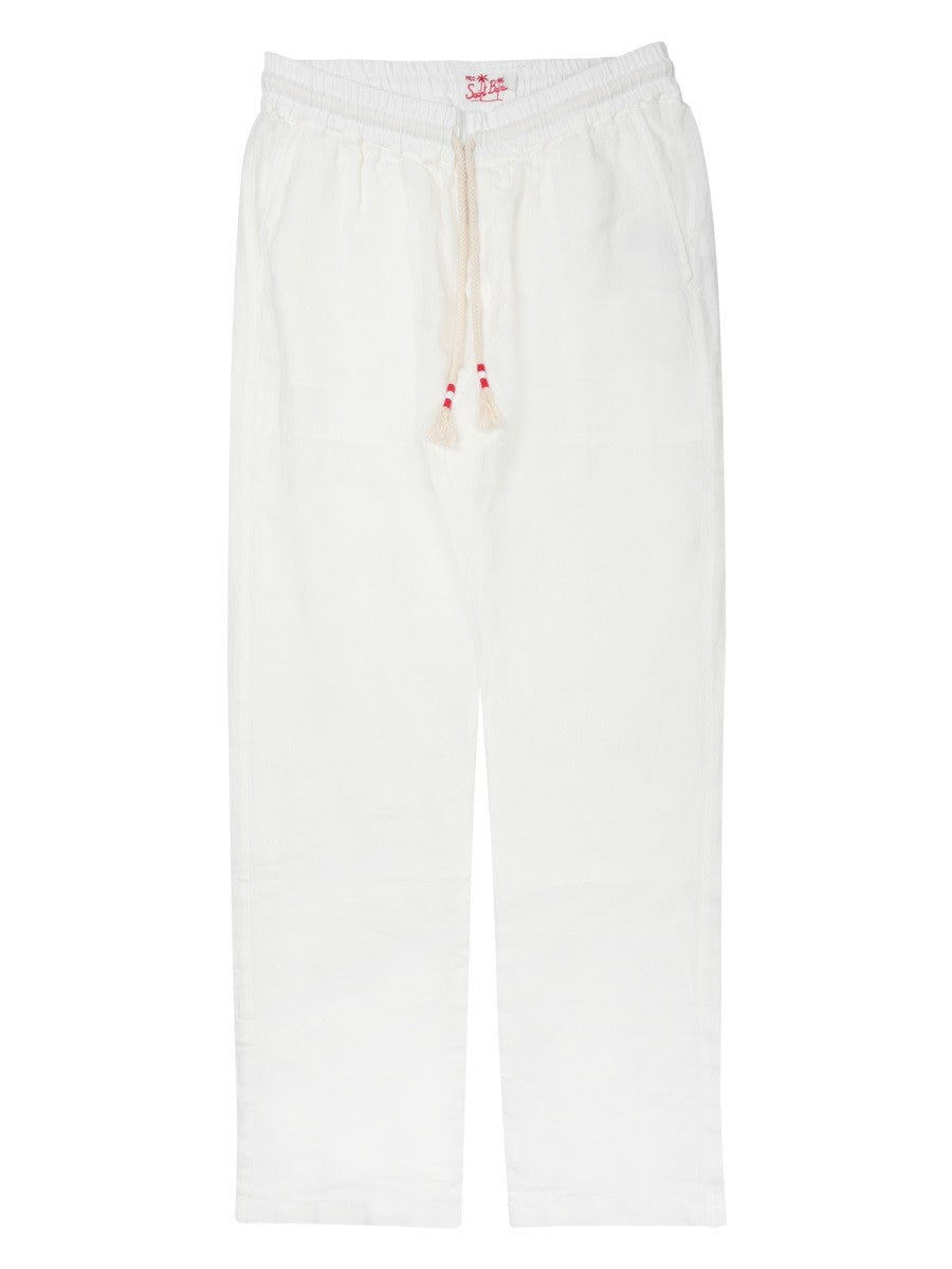 PANTALONE "CALAIS" IN PURO LINO