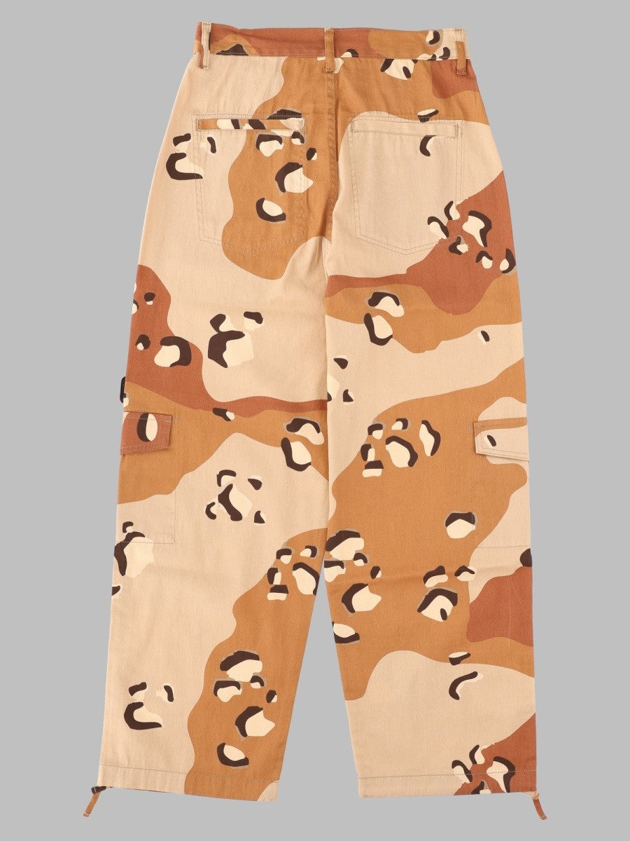 Pantalone Camo Cargo Reversibile