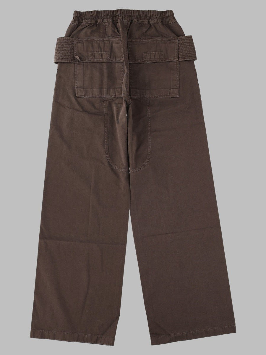 Pantalone Cargo in Felpa di Cotone