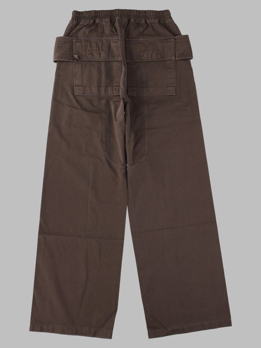 Pantalone Cargo in Felpa di Cotone