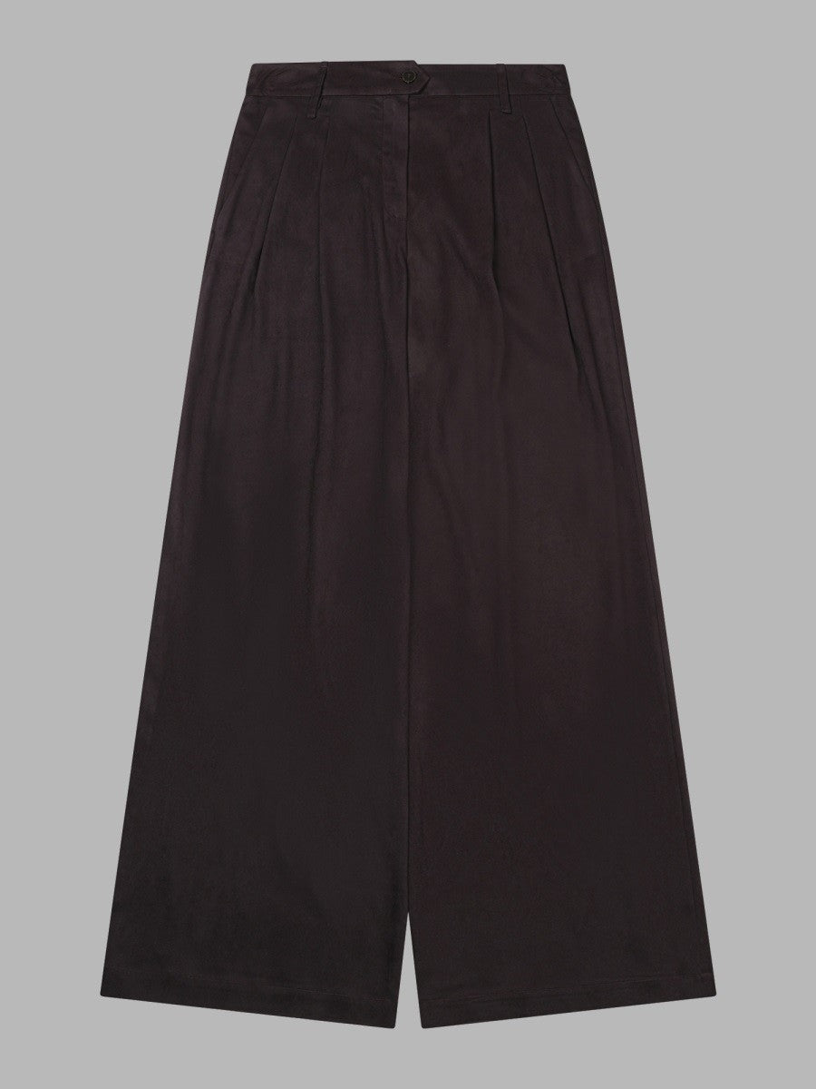 Pantalone Con Effetto Camoscio