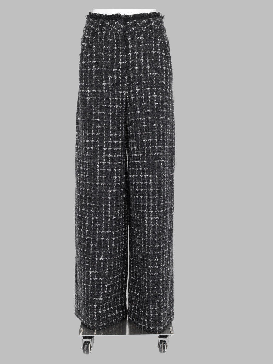 Pantalone con Orlo Sfrangiato
