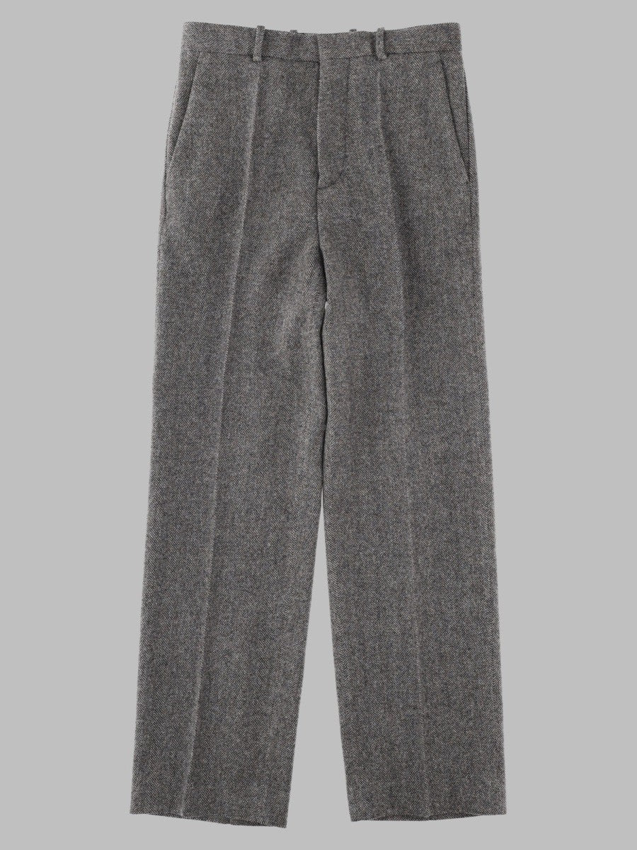 Pantalone in Lana a Spina di Pesce