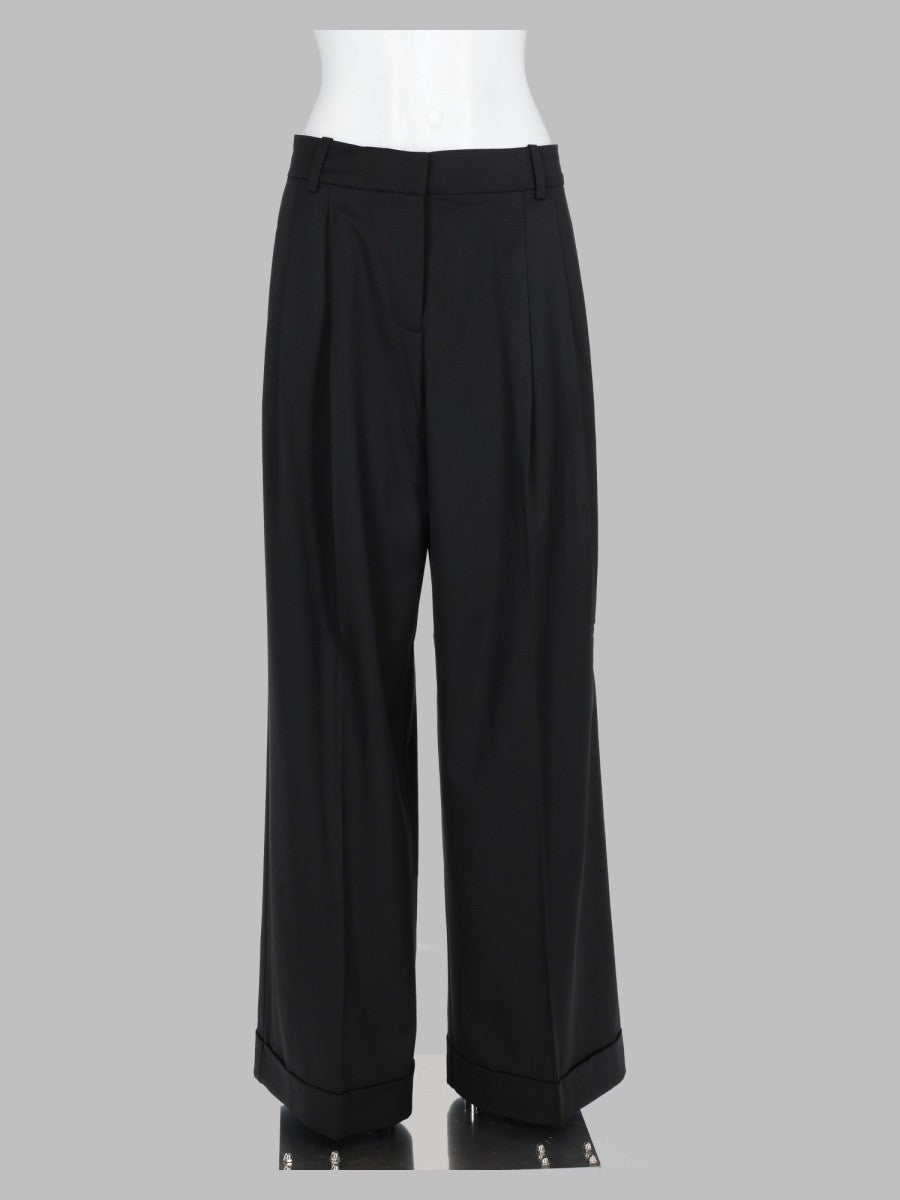 Pantalone in Lana Calandrata