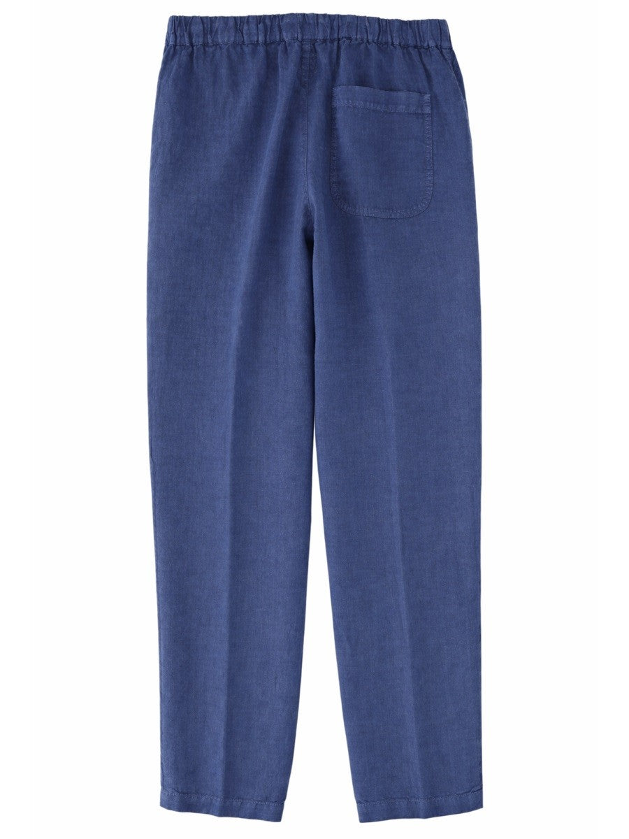 PANTALONE IN LINO CON COULISSE