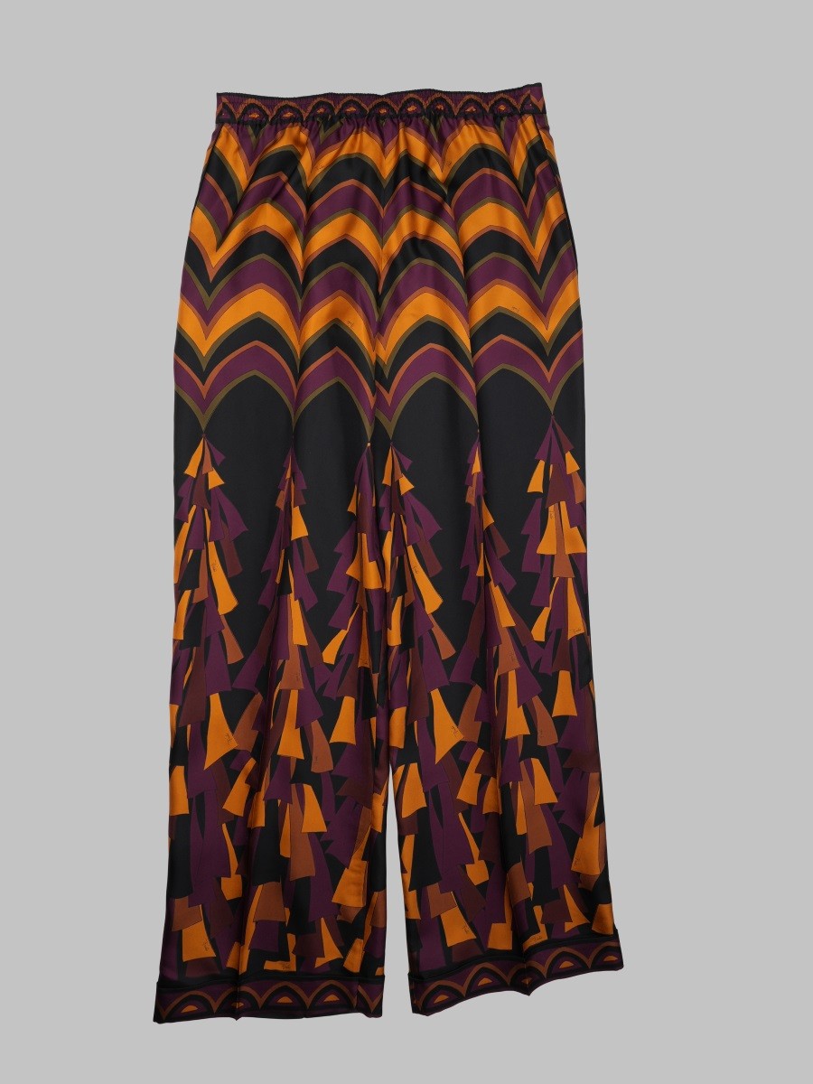 Pantalone in Seta Stampa Baiadera