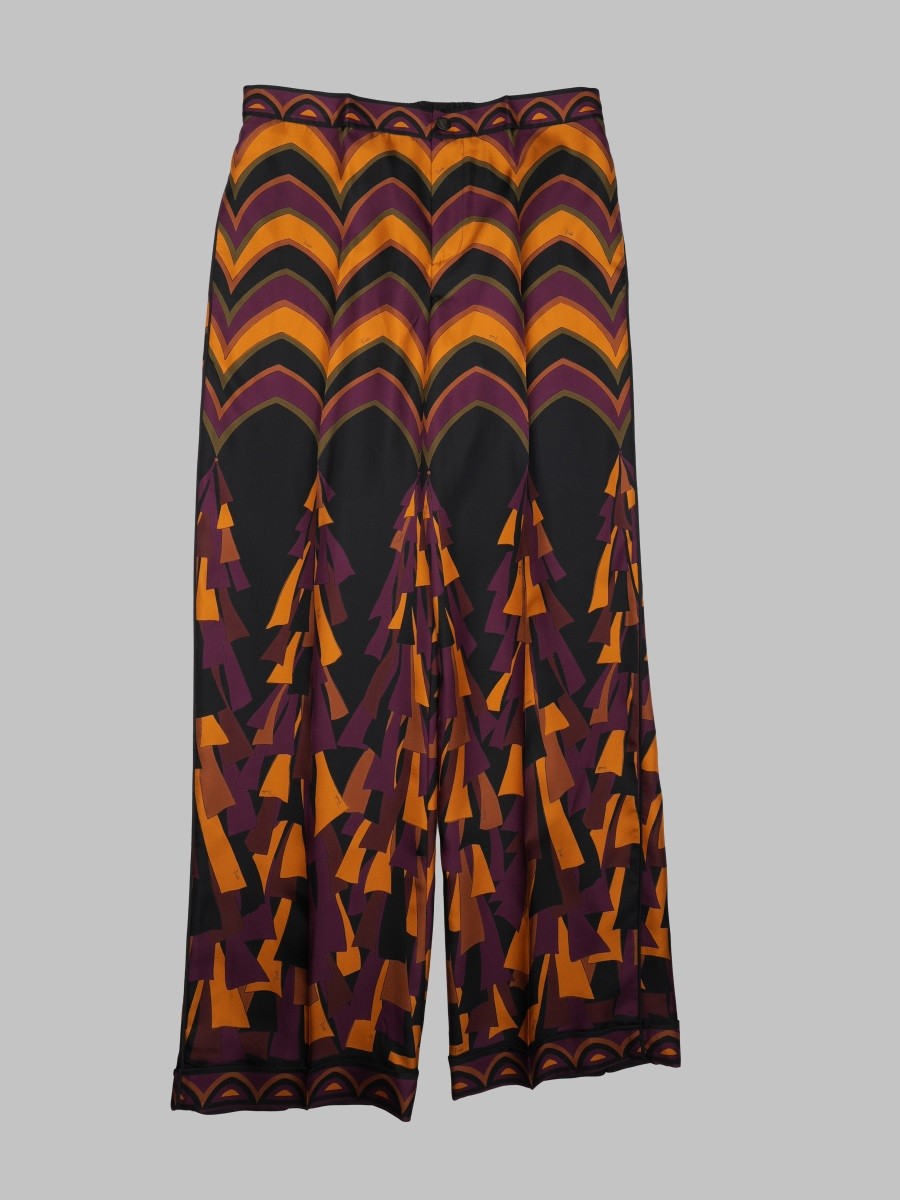 Pantalone in Seta Stampa Baiadera