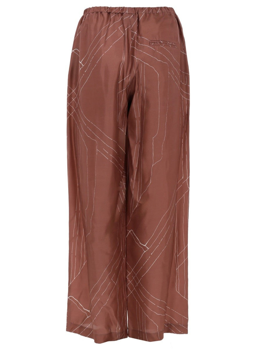 PANTALONE IN SETA