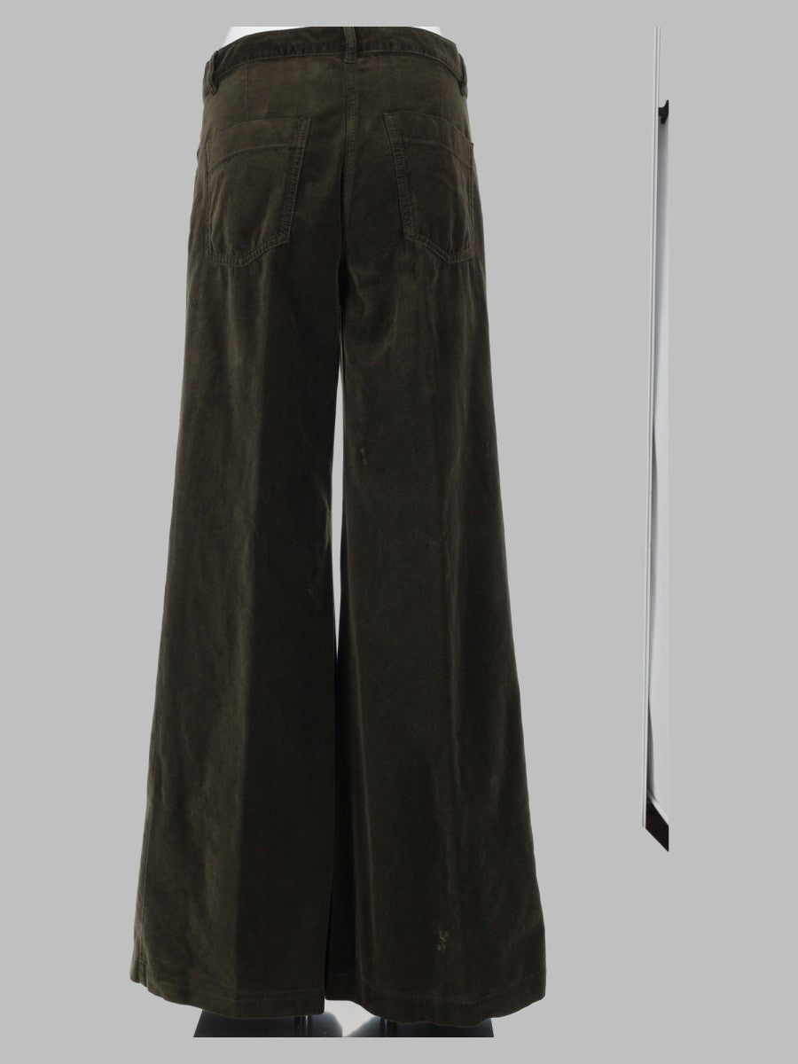 pantalone in velluto di cotone
