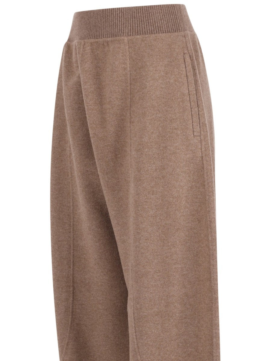 Pantalone Jogger in Lana e Cashmere