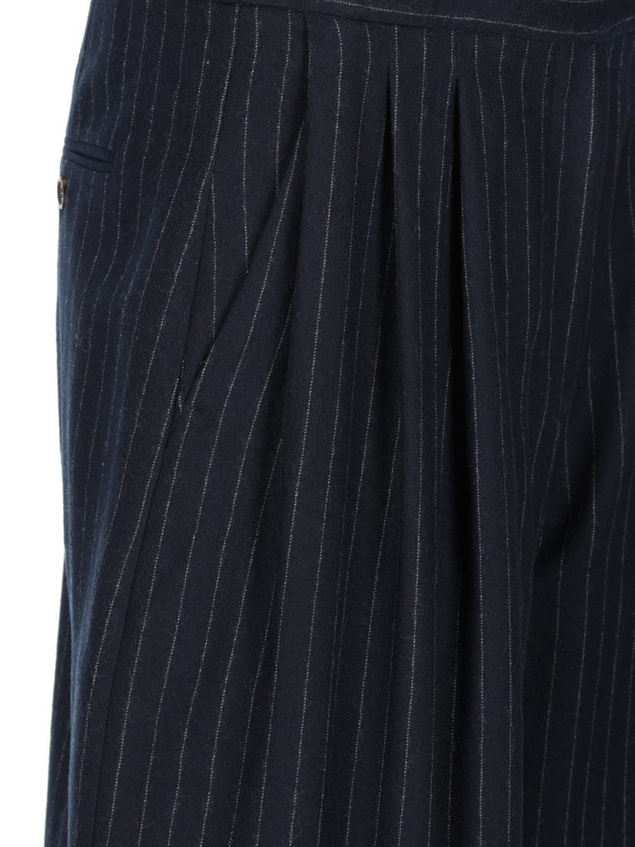 Pantalone "Ordine" In Lana Gessata